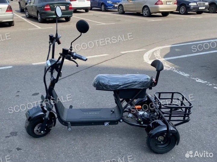 Электроскутер Citycoco X3 Trike