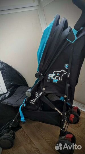 Коляска трость silver cross, аналог peg perego