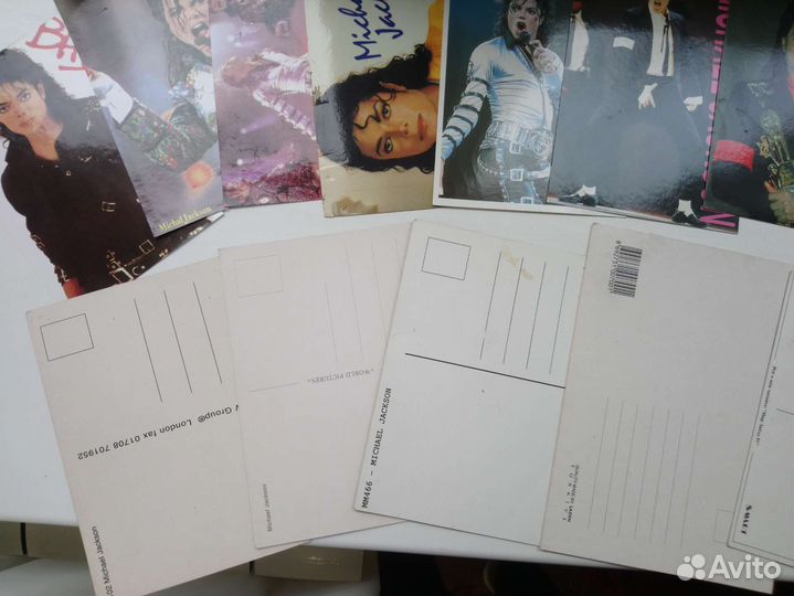 Коллекционные открытки с Майклом Джексоном раритет