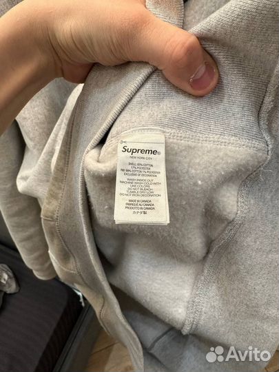 Supreme Box Logo Hoodie оригинал