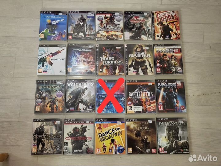 Диски игры для PS3 Часть 2