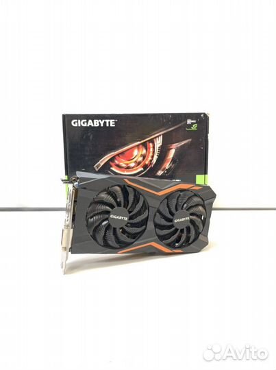 Видеокарта Gigabyte GTX1050ti 4GB OC