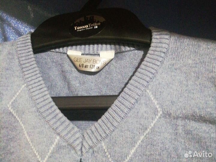 Желетки и рубашки для школы