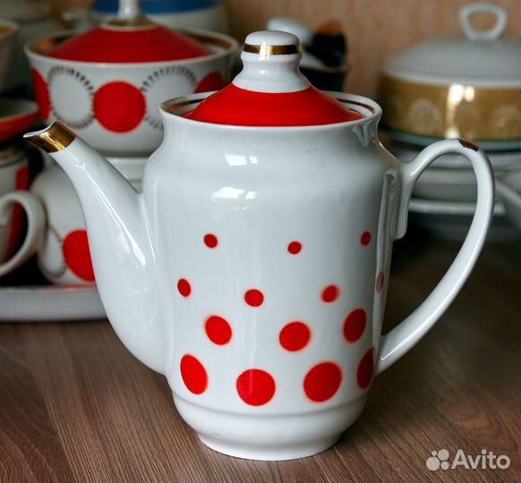 Чайники заварочные, фарфор УССР