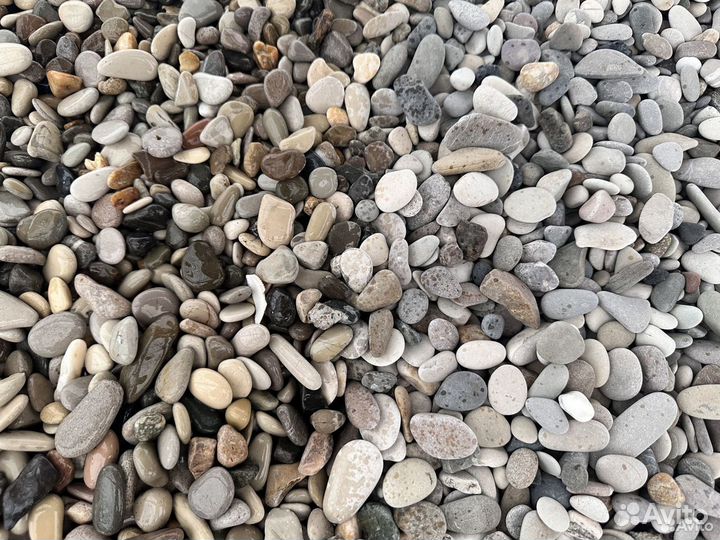 Галька морская черноморская фр. 10-20