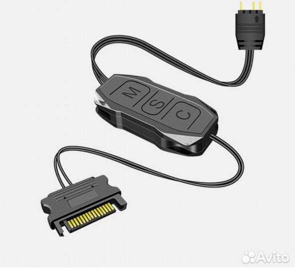 Argb контролер, 5в, 3 pin, SATA