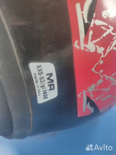 Мотошлем италия