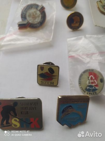 Хоккейные значки