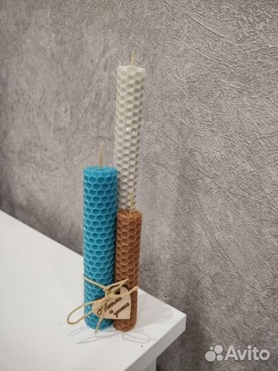 Свечи из вощины на заказ