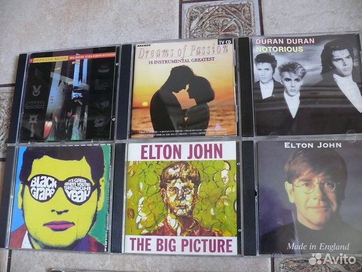 CD диски зарубежные