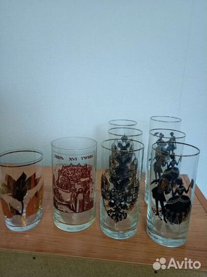 Стаканы стекло СССР