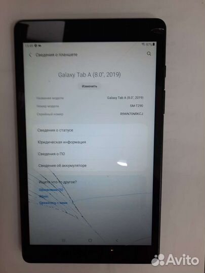 Планшет samsung galaxy tab a SM-T290