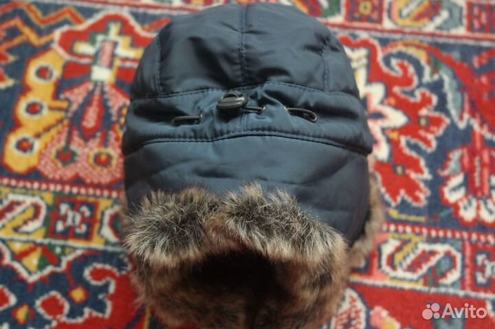 Зимняя шапка для мальчика 56р