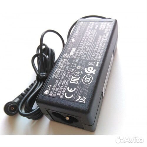 Сетевой адаптер монитора LG 24MK430H-B, 19V 1.3A