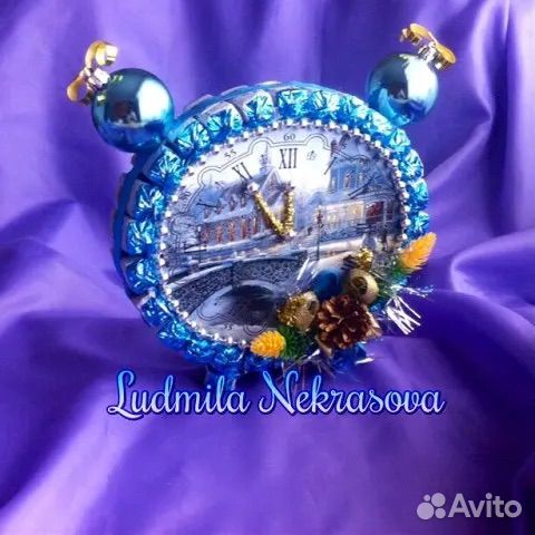 Часики из конфет