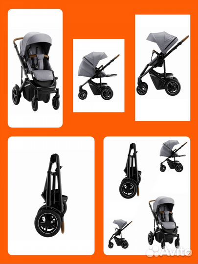 Прогулочная коляска britax romer smile 3