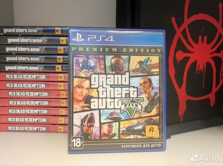 Диск GTA 5 Ps4