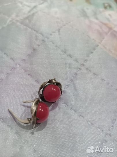 Серебряные серьги