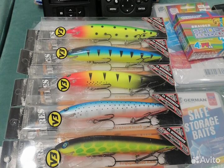 Воблеры для троллинга aggressor V3 german 150мм