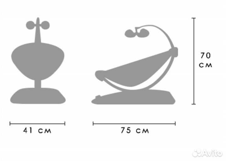 Кресло качалка Moms4 rockaRoo