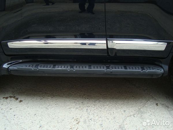 Land Cruiser 200 Молдинги дверей Широкие V4NF4