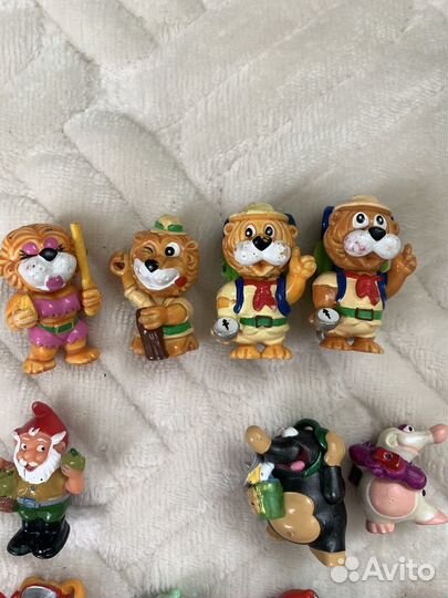 Игрушки из киндера 90х