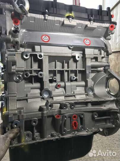 G4KE 2.4л Новый двигатель рассрочка Kia Hyundai