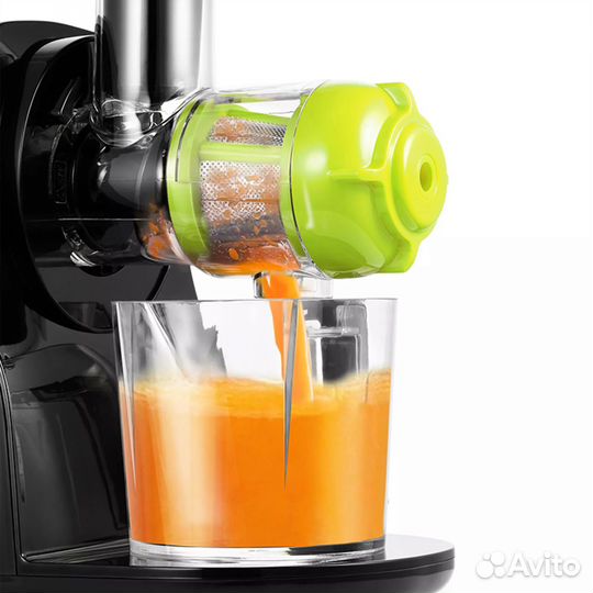 Соковыжималка шнековая Kitfort кт-1111-1, черный