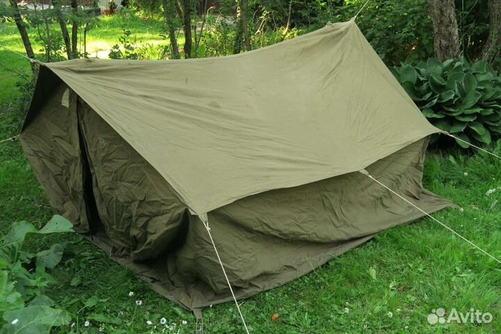 Палатка брезентовая СССР