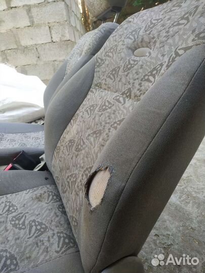 Сиденья обивка Калина салон