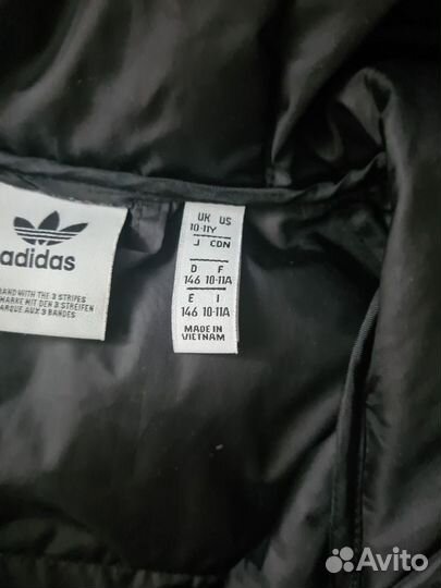 Куртка пуховик Adidas