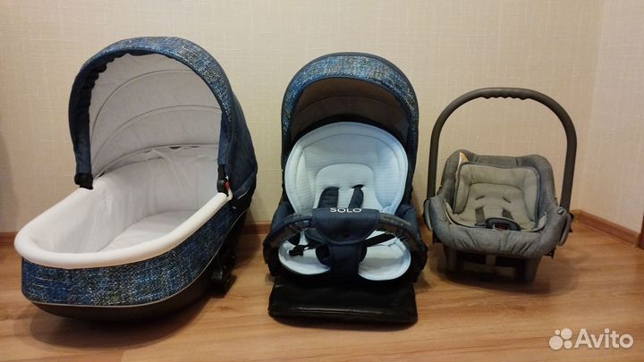 Коляска rudis solo 3 в 1