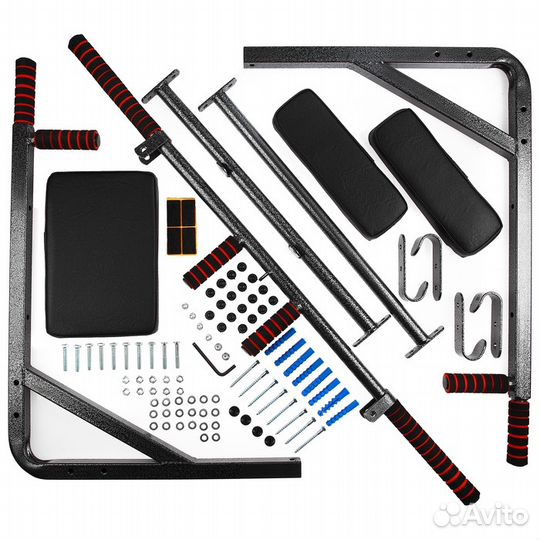 Турник брусья пресс 3в1 200 кг