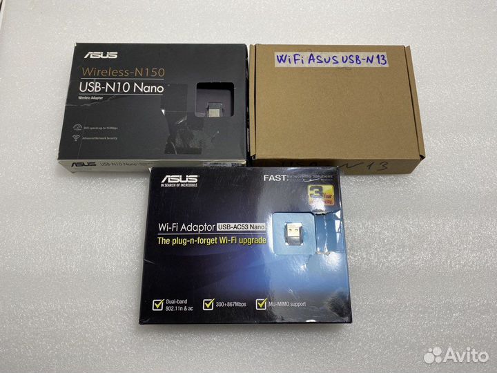WiFi-BT адаптеры, репитеры. asus