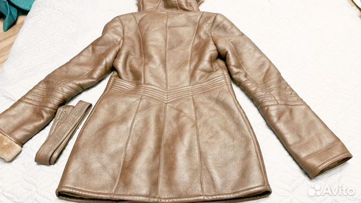 Дубленка натуральная кожа и мех