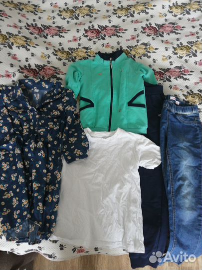 Вещи пакетом на девочку 128