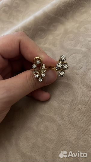 Золотые серьги