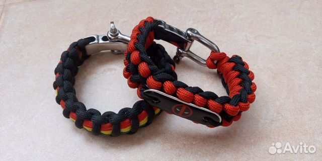 Браслет из паракорда, б/у