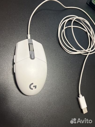 Logitech g102 white