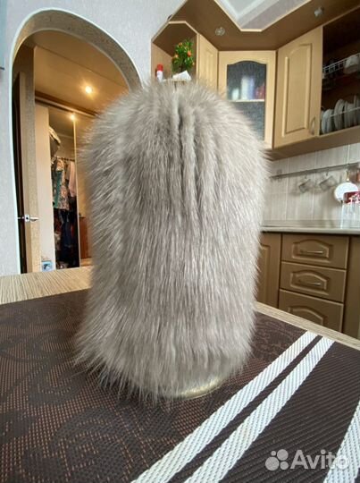 Шапки вязанные норки новые