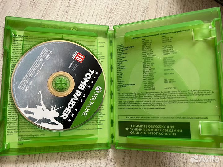 Диск Rise of the Tomb Rider Xbox One, Xbox Series