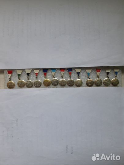 Набор жначков футбольные клубы СССР