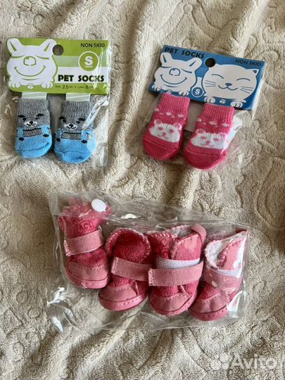 Одежда,носки и обувь для собак мини пород