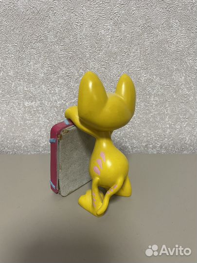 Статуетка котик с рамкой для фото