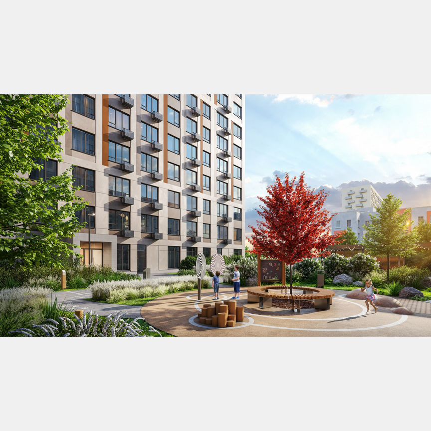 2-к. квартира, 51,7 м², 12/15 эт.