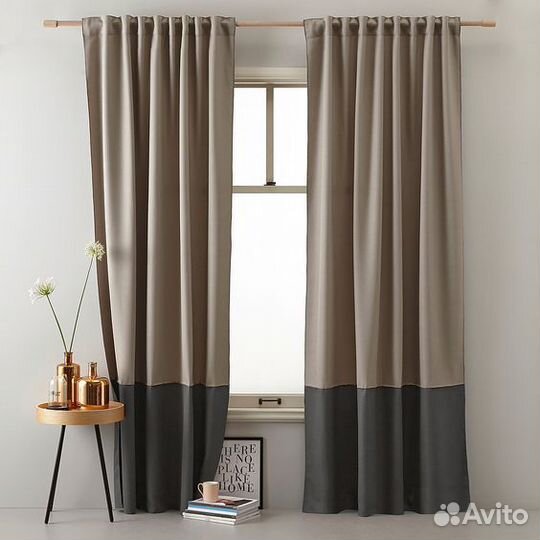 Блэкаут шторы на люверсах