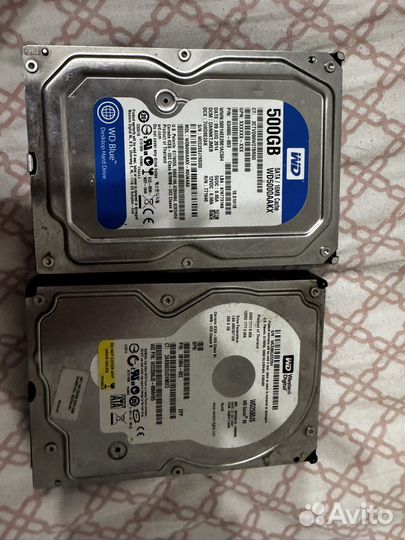 Жёсткий диск 2 шт