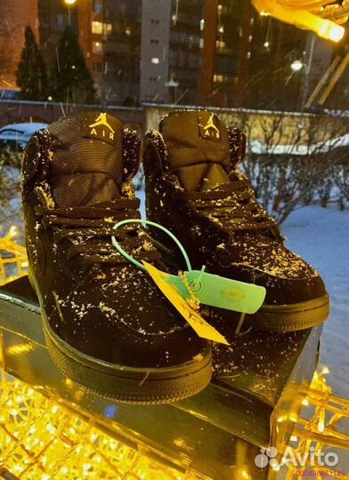 Кроссовки Nike Air Jordan тёплые (Арт.51129)