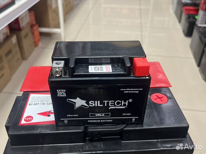 Мото Аккумулятор siltech vrla 1204