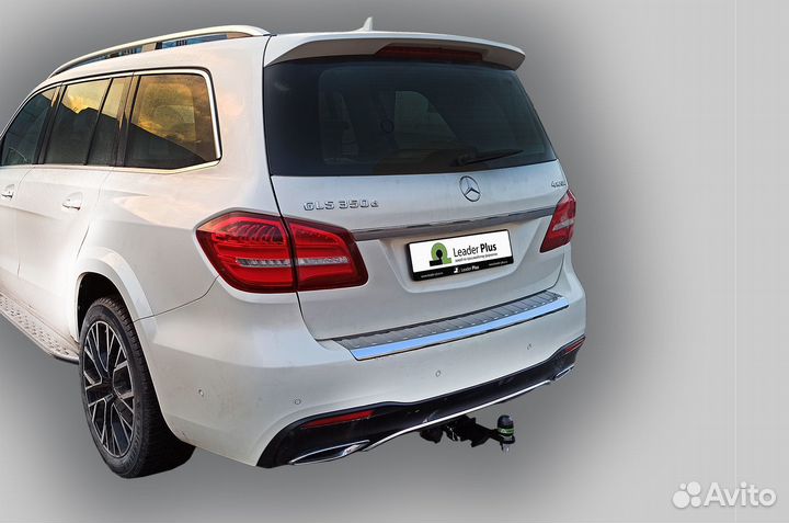 Фаркоп Mercedes M-Class (W164) 2005- квадрат 50*50